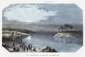 The Euphrates and Plains of Babylon (coloured engraving) The Euphrates and Plains of Babylon (coloured engraving)