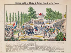 Evacuation of the French Territory by the Prussians, 16th September 1873 (coloured Evacuation of the French Territory by the Prussians, 16th September 1873 (coloured
