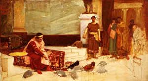 The Favourites of the Emperor Honorius (AD 384-423) (oil on canvas) The Favourites of the Emperor Honorius (AD 384-423) (oil on canvas)