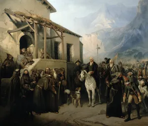 Field-marshal Alexander Suvorov on the St Gothard summit, 13th September 1799, 1855 Field-marshal Alexander Suvorov on the St Gothard summit, 13th September 1799, 1855