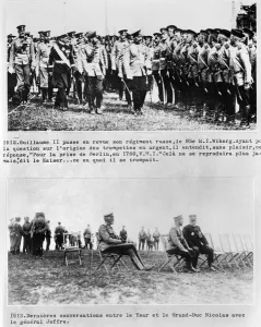 Final conversations between the Tsar and Grand Duke Nicholas II, and General Joffre Final conversations between the Tsar and Grand Duke Nicholas II, and General Joffre