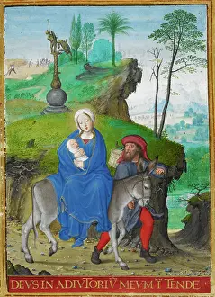 15th Century Art Prints: Flight into Egypt