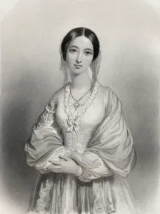 Florence Nightingale (1820-1910) illustration from World Noted Women by Florence Nightingale (1820-1910) illustration from World Noted Women by