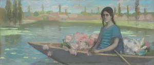 Flower Seller (pastel on paper laid on canvas) Flower Seller (pastel on paper laid on canvas)