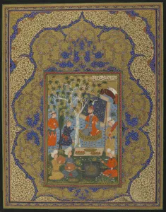 Print of Folio from an Unidentified Text