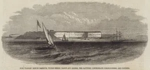 Fort Warren, Boston Harbour, where Messrs Mason and Slidell, the Captured Confederate Commissioners Fort Warren, Boston Harbour, where Messrs Mason and Slidell, the Captured Confederate Commissioners