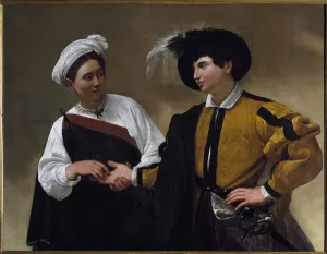 The fortune teller (oil on canvas, 1593-1594) The fortune teller (oil on canvas, 1593-1594)