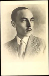 Foto Ak Henri Robert Ferdinand von Orleans, Portrait (b/w photo) Foto Ak Henri Robert Ferdinand von Orleans, Portrait (b/w photo)