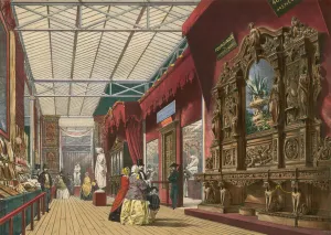 Fourdinois, The Great Exhibition of 1851 (colour litho) Fourdinois, The Great Exhibition of 1851 (colour litho)