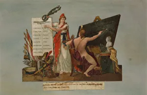 France invites the Genius of Painting to transmit to future generations the story of French conquests France invites the Genius of Painting to transmit to future generations the story of French conquests