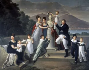 Francis I of Two Sicilies (Naples, 1777-1830), King of Two Sicilies and his family Francis I of Two Sicilies (Naples, 1777-1830), King of Two Sicilies and his family