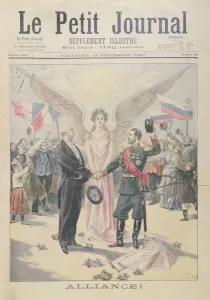 The Franco-Russian Alliance, front cover of Le Petit Journal, 12th September The Franco-Russian Alliance, front cover of Le Petit Journal, 12th September