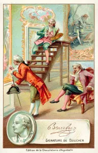 Francois Boucher, French painter (chromolitho) Francois Boucher, French painter (chromolitho)