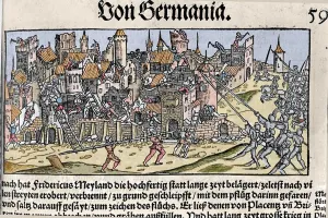 Frederic Barberossa Emperor of the Holy Roman Empire conquered and destroyed Milan Frederic Barberossa Emperor of the Holy Roman Empire conquered and destroyed Milan