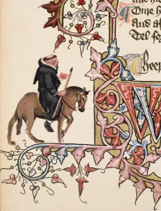 The Friar, detail from The Canterbury Tales, by Geoffrey Chaucer (c The Friar, detail from The Canterbury Tales, by Geoffrey Chaucer (c