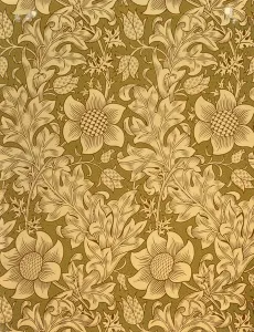 Fritillary wallpaper design, 1885 Fritillary wallpaper design, 1885