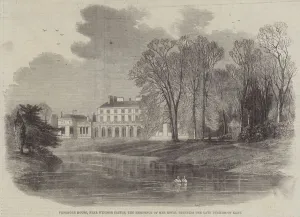 Frogmore House, near Windsor Castle, the Residence of Her Royal Highness the late Duchess of Kent (engraving) Frogmore House, near Windsor Castle, the Residence of Her Royal Highness the late Duchess of Kent (engraving)