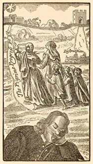 Frontispiece from the Second Part of The Pilgrim's Progress From This World Frontispiece from the Second Part of The Pilgrim's Progress From This World