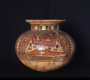 Funerary collared jar, Cubita phase, 500-600 AD (ceramic) Funerary collared jar, Cubita phase, 500-600 AD (ceramic)
