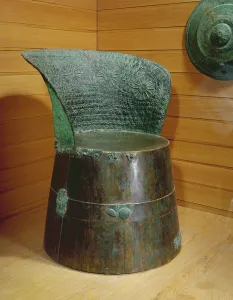 Funerary throne, Villanovan period, 1st half 7th century BC (bronze) Funerary throne, Villanovan period, 1st half 7th century BC (bronze)