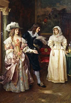 Gallant Visit; Visita Galante, (oil on canvas) Gallant Visit; Visita Galante, (oil on canvas)
