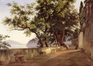 Garden of the Capuchin Friars, near Sorrento, 1827 (oil on canvas) Garden of the Capuchin Friars, near Sorrento, 1827 (oil on canvas)
