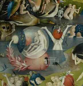 The Garden of Earthly Delights, 1490-1500 (oil on panel) The Garden of Earthly Delights, 1490-1500 (oil on panel)