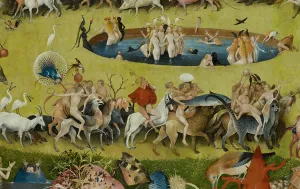 The Garden of Earthly Delights, 1490-1500 (oil on panel) The Garden of Earthly Delights, 1490-1500 (oil on panel)