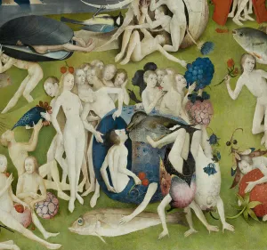 The Garden of Earthly Delights, 1490-1500 (oil on panel) The Garden of Earthly Delights, 1490-1500 (oil on panel)