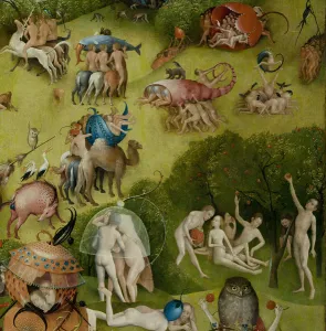 The Garden of Earthly Delights, 1490-1500 (oil on panel) The Garden of Earthly Delights, 1490-1500 (oil on panel)