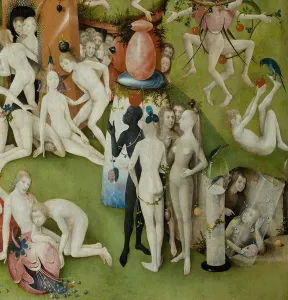 The Garden of Earthly Delights, 1490-1500 (oil on panel) The Garden of Earthly Delights, 1490-1500 (oil on panel)