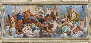 Gathering of the Gods of Olympus, 1618 (fresco) Gathering of the Gods of Olympus, 1618 (fresco)