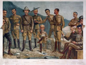 A General Group, published by Vanity Fair 1900 (chromolitho) A General Group, published by Vanity Fair 1900 (chromolitho)