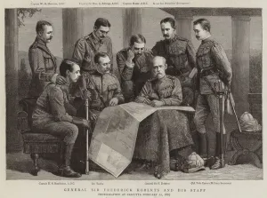 General Sir Frederick Roberts and his Staff (engraving) General Sir Frederick Roberts and his Staff (engraving)