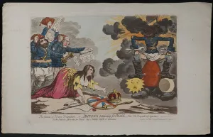 The Genius of France Triumphant - or - Britannia petitioning for Peace, Vide The Genius of France Triumphant - or - Britannia petitioning for Peace, Vide
