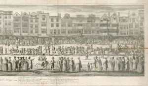 A geometrical view of the grand procession of the Scald Miserable Masons, Somerset House, London (engraving) A geometrical view of the grand procession of the Scald Miserable Masons, Somerset House, London (engraving)
