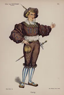 Georg, from Gotz von Berlichingen by Goethe (colour litho) Georg, from Gotz von Berlichingen by Goethe (colour litho)