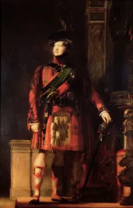 George IV (1762-1830) in Highland Dress, 1830 (oil on canvas) George IV (1762-1830) in Highland Dress, 1830 (oil on canvas)