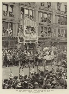 The German Emperor's visit to the City (engraving) The German Emperor's visit to the City (engraving)