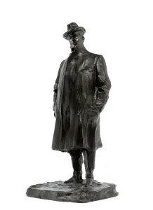 Giacomo Puccini, (bronze with dark brown patina) Giacomo Puccini, (bronze with dark brown patina)