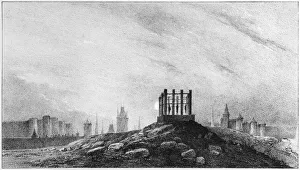 The gibbet of Montfaucon (engraving) (b/w photo) The gibbet of Montfaucon (engraving) (b/w photo)
