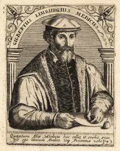 Gilbert Fusch of Limburg, Dutch physician, 1504-1567 Gilbert Fusch of Limburg, Dutch physician, 1504-1567