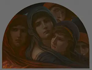 A Glimpse into Hell, or Fear, 1888-98 (oil on canvas) A Glimpse into Hell, or Fear, 1888-98 (oil on canvas)