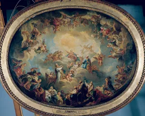 The Glorification of the Virgin, 1731 (oil on canvas) The Glorification of the Virgin, 1731 (oil on canvas)