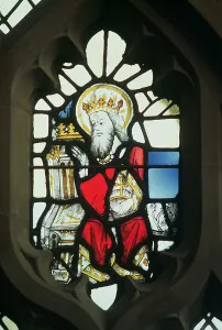 God the Father (stained glass) God the Father (stained glass)