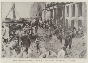 The Great Dynamite Explosion in New York on 27 January, the Murray Hill Hotel after the Accident (b/w photo) The Great Dynamite Explosion in New York on 27 January, the Murray Hill Hotel after the Accident (b/w photo)