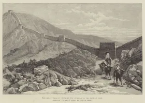 The Great Wall of China at the Entrance to the Nankow Pass (engraving) The Great Wall of China at the Entrance to the Nankow Pass (engraving)