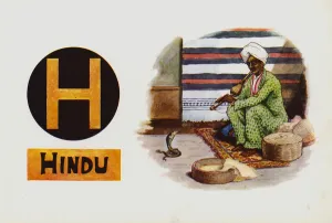 H, Hindu (colour litho) H, Hindu (colour litho)