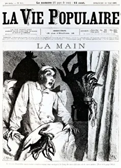 The Hand, front cover of La Vie Populaire, 1885 (litho) The Hand, front cover of La Vie Populaire, 1885 (litho)