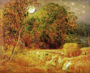 The Harvest Moon, 1833 (oil on paper laid on panel) The Harvest Moon, 1833 (oil on paper laid on panel)